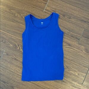 Small Blue Uniqlo Tank Top